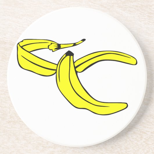 Banane Getränkeuntersetzer (Vorne)