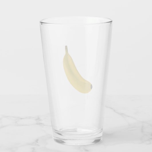Banane Glas (Rückseite)