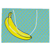 Banane Große Geschenktüte (Rückseite)