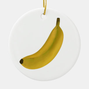 Banane Keramik Ornament