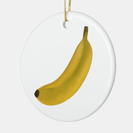 Banane Keramik Ornament (Links)