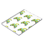 Banane kontrolliert 01 notizblock (Linke Seite)