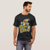 Banane mit einer Supermaske T-Shirt (Vorne ganz)