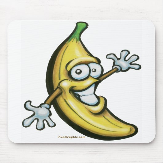 Banane Mousepad (Vorne)
