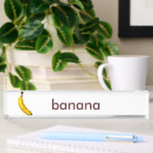 Banane Namensplakette