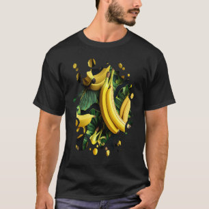 Banane Obst Gartenarbeit Gemüse Männer Frauen T-Shirt