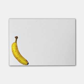 Banane Post-it Klebezettel