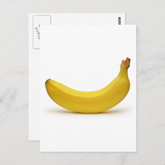Banane Postkarte (Vorne/Hinten)
