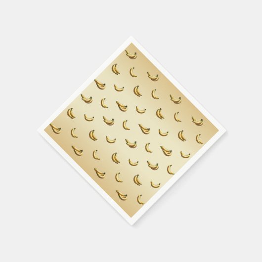 Banane Serviette (Ecke)