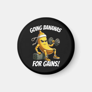 Banane trainiert magnet
