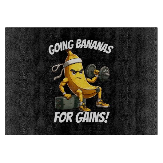 Banane trainiert schneidebrett (Vorderseite)