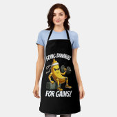 Banane trainiert schürze (Getragen)