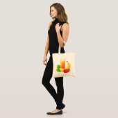Banane und Erdbeerbeere Tragetasche (Vorderseite (Model))
