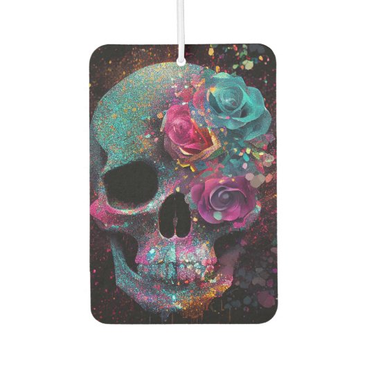 Banane und Knochen Autolufterfrischer (Vorderseite)