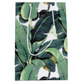 Banane verlässt Palme tropische mittlere Geschenktüte (Vorderseite)