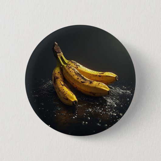 Banane, Wasser und Licht Button (Vorderseite)