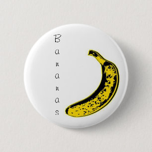 Bananen-Abzeichen Button