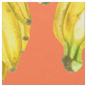 Bananen-Aquarell Stoff (Nahaufnahme)
