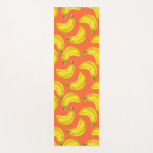 Bananen-Aquarell Yogamatte (Vorderseite)