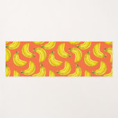Bananen-Aquarell Yogamatte (Vorderseite (Horizontal))