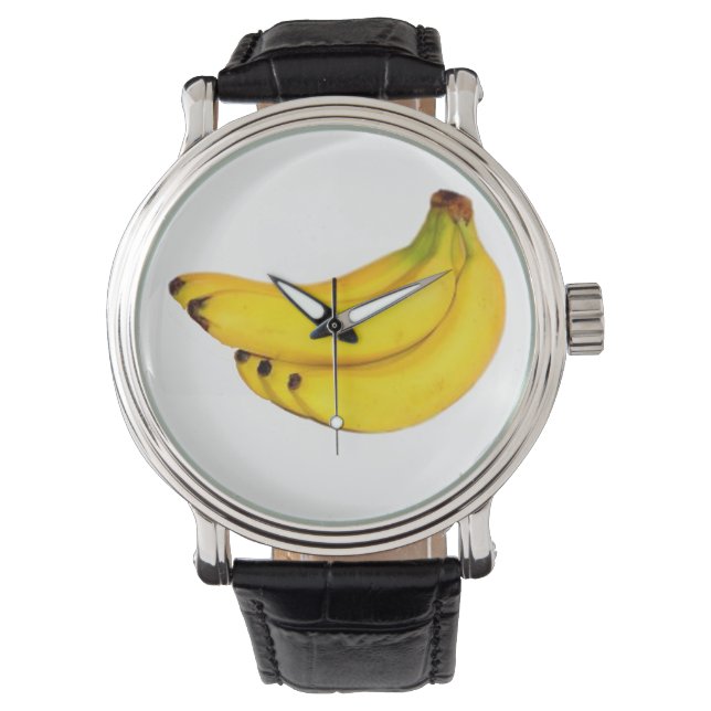 Bananen Armbanduhr (Vorderseite)