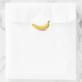 Bananen-Aufkleber Runder Aufkleber (Tasche)
