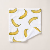 Bananen Badhandtuch Set (Waschlappen)