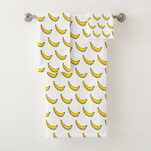 Bananen Badhandtuch Set