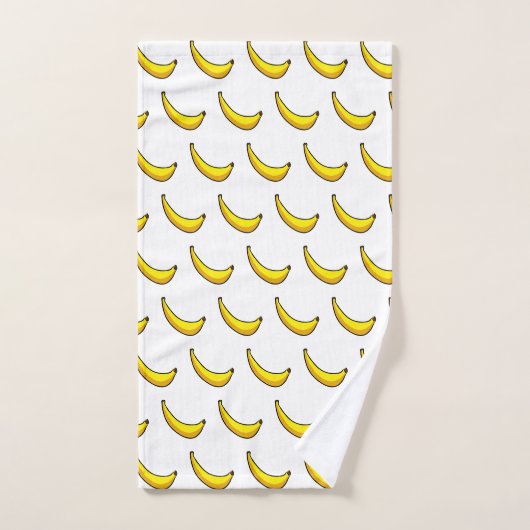 Bananen Badhandtuch Set (Handtuch)
