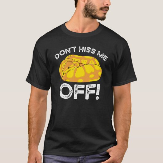 Bananen-Ball-Python-Reg-Dich-Nicht-Auf T-Shirt (Vorderseite)
