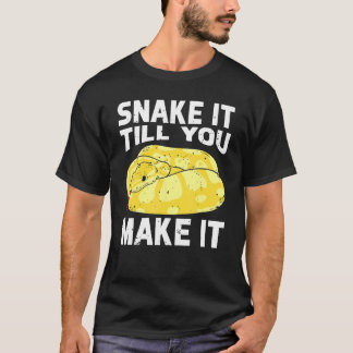 Bananen-Ball-Python-Schlange, bis Sie es schaffen T-Shirt