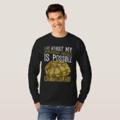 Bananen-Ball-Python-Spruch für Ball-Python-Besitze T-Shirt (Vorne ganz)