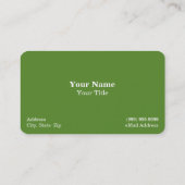 Bananen/Bananen/Obst Visitenkarte (Rückseite)