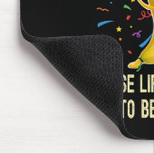 Bananen, Bananen, positive Früchte Mousepad (Ecke)