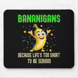Bananen, Bananen, positive Früchte Mousepad