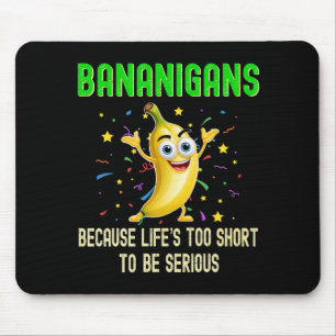 Bananen, Bananen, positive Früchte Mousepad