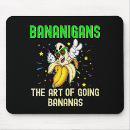 Bananen, Bananen, Sonnenbrille Mousepad