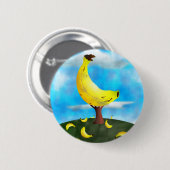 Bananen-Baum Button (Vorne & Hinten)