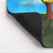 Bananen-Baum Mousepad (Ecke)