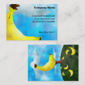 Bananen-Baum Visitenkarte (Vorne/Hinten)