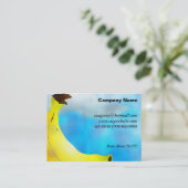 Bananen-Baum Visitenkarte (Stehend Vorderseite)