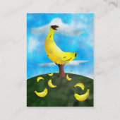Bananen-Baum Visitenkarte (Rückseite)