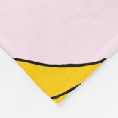 Bananen-Blanken Fleecedecke (Ecke)