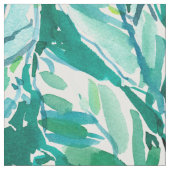 BANANEN-BLATT-DSCHUNGEL Grün tropisch Stoff (Nahaufnahme)