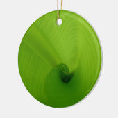 Bananen-Blatt Keramik Ornament (Links)