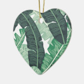 Bananen-Blatt Keramikornament (Links)
