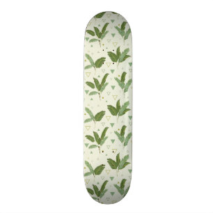 Bananen-Blatt mit Dreiecken Skateboard