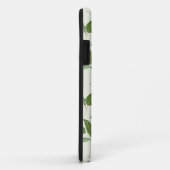 Bananen-Blatt mit Monogramm der Dreieck-| Case-Mate iPhone Hülle (Hinten/Rechts)