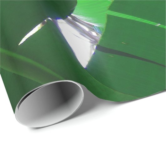 Bananen-Blätter Geschenkpapier (Rolleneckpunkt)