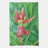 Bananen-Blüte Geschirrtuch (Vertikal)